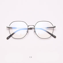 Load image into Gallery viewer, 49436 Retro Polygon Optical Frames Men Women Computer Glasses