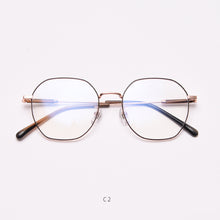 Load image into Gallery viewer, 49436 Retro Polygon Optical Frames Men Women Computer Glasses