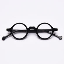 Carica l&#39;immagine nel visualizzatore di Gallery, 49437 Retro Punk Acetate Optical Frames Round Small Frame Men Women Computer Glasses