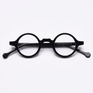 49437 Retro Punk Acetate Optical Frames Round Small Frame Men Women Computer Glasses