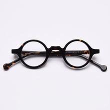 Carica l&#39;immagine nel visualizzatore di Gallery, 49437 Retro Punk Acetate Optical Frames Round Small Frame Men Women Computer Glasses