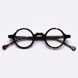 49437 Retro Punk Acetate Optical Frames Round Small Frame Men Women Computer Glasses