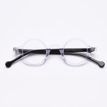 Carica l&#39;immagine nel visualizzatore di Gallery, 49437 Retro Punk Acetate Optical Frames Round Small Frame Men Women Computer Glasses