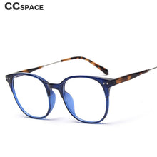 Load image into Gallery viewer, 49438 TR90 Blue Frames Anti Blue Optical Frames Retro Men Women Computer Glasses