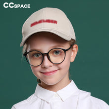 Load image into Gallery viewer, 49509 Kids Anti Blue Glasses Frames Silicone Soft Ultralight Round Optical Computer Glasses