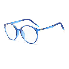 Load image into Gallery viewer, 49509 Kids Anti Blue Glasses Frames Silicone Soft Ultralight Round Optical Computer Glasses