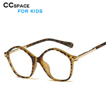 Load image into Gallery viewer, 49519 Kids Anti Blue Glasses Frames TR90 Student protect eyes Prevent myopia Computer Glasses