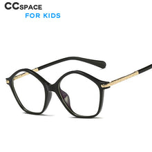 Load image into Gallery viewer, 49519 Kids Anti Blue Glasses Frames TR90 Student protect eyes Prevent myopia Computer Glasses