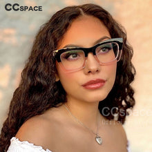 Load image into Gallery viewer, 49524 TR90 Cat Eye Anti Blue Glasses Frames Retro Men Women Optical Computer Glasses