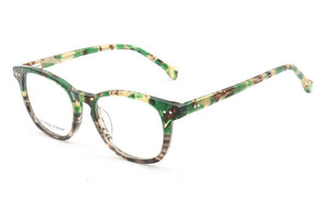 49526 Occhiali da vista per computer ottici da donna con montatura per occhiali in acetato anti blu floreale