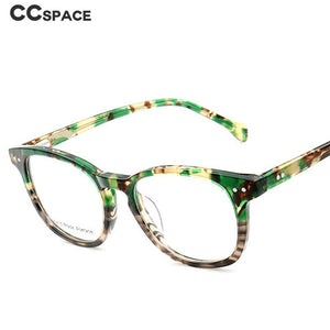 49526 Occhiali da vista per computer ottici da donna con montatura per occhiali in acetato anti blu floreale