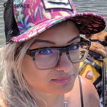 Load image into Gallery viewer, 49528 Retro Acetate Glasses Frames Big Frame Men Women Optical Computer Glasses