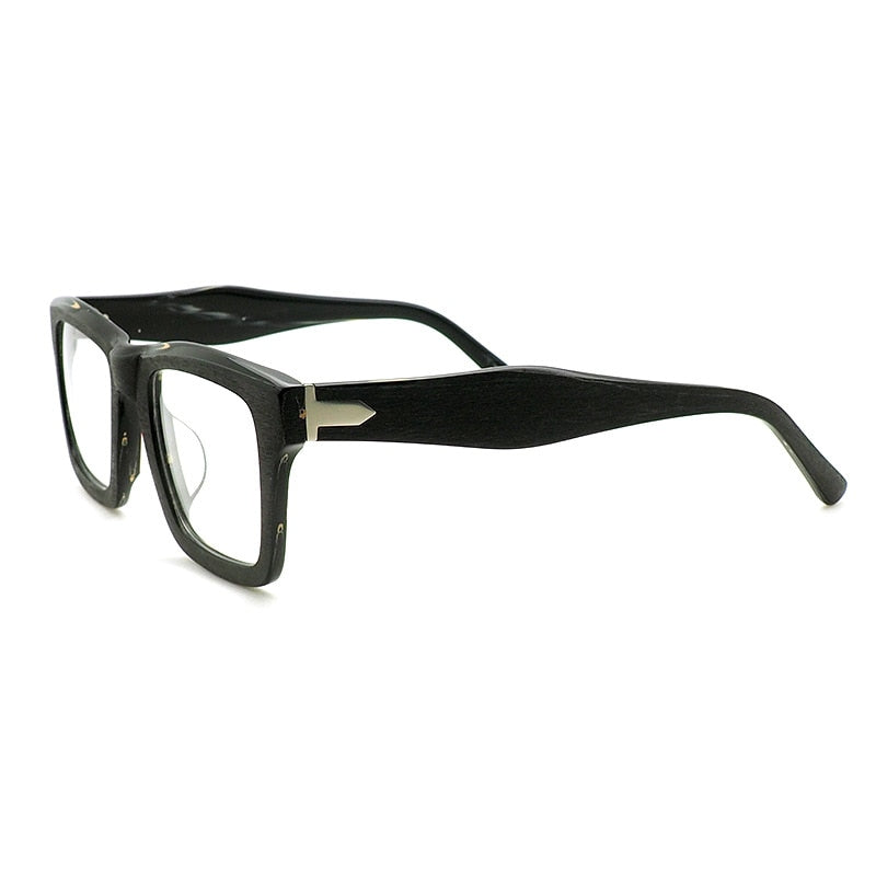 49528 Retro Acetate Glasses Frames Big Frame Men Women Optical Computer Glasses