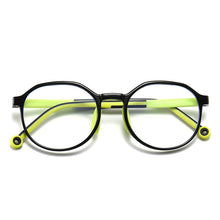 Load image into Gallery viewer, 49529 Kids Anti Blue TR90 Optical Frames Student Round Computer Glasses