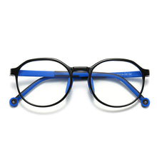 Load image into Gallery viewer, 49529 Kids Anti Blue TR90 Optical Frames Student Round Computer Glasses
