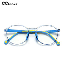 Load image into Gallery viewer, 49529 Kids Anti Blue TR90 Optical Frames Student Round Computer Glasses