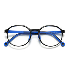 Load image into Gallery viewer, 49529 Kids Anti Blue TR90 Optical Frames Student Round Computer Glasses