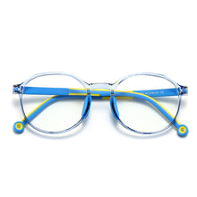 Load image into Gallery viewer, 49529 Kids Anti Blue TR90 Optical Frames Student Round Computer Glasses