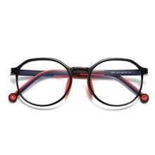 Load image into Gallery viewer, 49529 Kids Anti Blue TR90 Optical Frames Student Round Computer Glasses