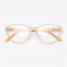 Load image into Gallery viewer, 49532 Women Matte Glasses Frames TR90 Cat Eye Optical Computer Glasses