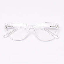 Load image into Gallery viewer, 49532 Women Matte Glasses Frames TR90 Cat Eye Optical Computer Glasses