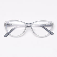 Load image into Gallery viewer, 49532 Women Matte Glasses Frames TR90 Cat Eye Optical Computer Glasses