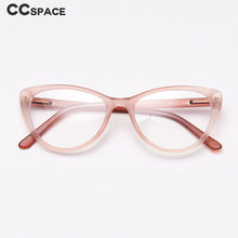 Load image into Gallery viewer, 49532 Women Matte Glasses Frames TR90 Cat Eye Optical Computer Glasses