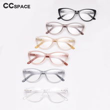 Load image into Gallery viewer, 49532 Women Matte Glasses Frames TR90 Cat Eye Optical Computer Glasses