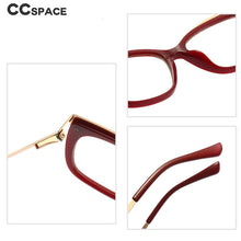 Load image into Gallery viewer, 49537 Square Cat Eye Anti Blue Glasses Frames TR90 Ultralight Men Women Optical Computer Glasses