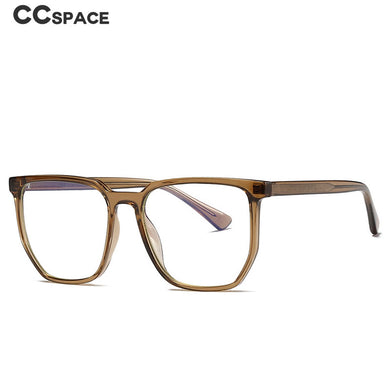 49538 TR90 Polygon Anti Blue Glasses Frames Ultralight Men Women Optical Computer Glasses