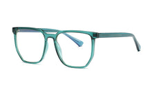 Load image into Gallery viewer, 49538 TR90 Polygon Anti Blue Glasses Frames Ultralight Men Women Optical Computer Glasses