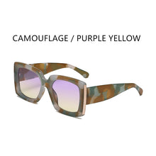Load image into Gallery viewer, 49542 Retro Square Men Women Brand Sunglasses Shades Uv400 Vintage Glasses