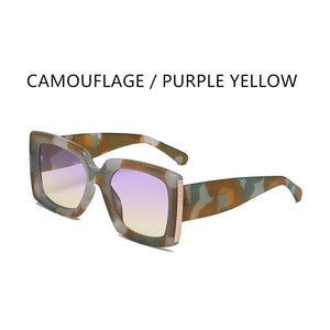 49542 Retro Square Men Women Brand Sunglasses Shades Uv400 Vintage Glasses