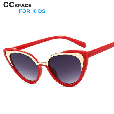 49544 Kids Cat Eye Cute Sunglasses Shades UV400 Vintage Glasses