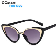 Load image into Gallery viewer, 49544 Kids Cat Eye Cute Sunglasses Shades UV400 Vintage Glasses