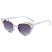 Load image into Gallery viewer, 49544 Kids Cat Eye Cute Sunglasses Shades UV400 Vintage Glasses