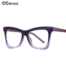 Load image into Gallery viewer, 49547 Plastic Titanium Cat Eye Anti Blue Light Optical Glasses Frames Men Women TR90 Computer Eyeglasses