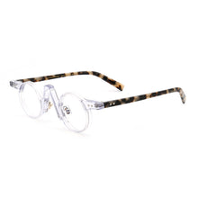 Load image into Gallery viewer, 49557 Retro Round Acetate Optical Glasses Frames Men Women Rice Nail Computer Eyeglasses