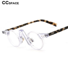 Load image into Gallery viewer, 49557 Retro Round Acetate Optical Glasses Frames Men Women Rice Nail Computer Eyeglasses