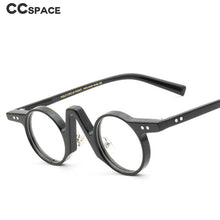 Load image into Gallery viewer, 49557 Retro Round Acetate Optical Glasses Frames Men Women Rice Nail Computer Eyeglasses