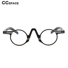 Load image into Gallery viewer, 49557 Retro Round Acetate Optical Glasses Frames Men Women Rice Nail Computer Eyeglasses