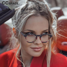 Load image into Gallery viewer, 49568 Retro Round Acetate Optical Glasses Frames Men Women Imitation Bamboo Pattern Computer Eyeglasses