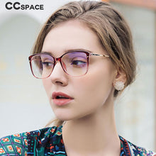 Load image into Gallery viewer, 49587 TR90 Square Anti Blue Light Optical Glasses Frames Women Computer Eyeglasses