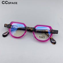 Load image into Gallery viewer, 49663 Retro Acetate Optical Glasses Frames Men Women Two-color Stitching Computer Eyeglasses
