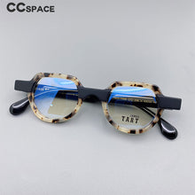 Load image into Gallery viewer, 49663 Retro Acetate Optical Glasses Frames Men Women Two-color Stitching Computer Eyeglasses