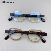 Load image into Gallery viewer, 49663 Retro Acetate Optical Glasses Frames Men Women Two-color Stitching Computer Eyeglasses