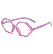 Load image into Gallery viewer, 49706 For Kids Rotating Temples Anti Blue Light Optical Glasses Frames Protect Eye Student Computer Eyeglasses