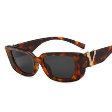 Load image into Gallery viewer, 49715 Small Frame Cat Eye  Sunglasses Men Women Square Shades UV400 Vintage Glasses
