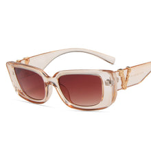 Load image into Gallery viewer, 49715 Small Frame Cat Eye  Sunglasses Men Women Square Shades UV400 Vintage Glasses