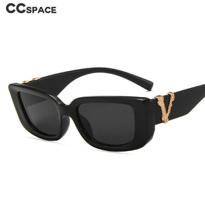 49715 Small Frame Cat Eye  Sunglasses Men Women Square Shades UV400 Vintage Glasses
